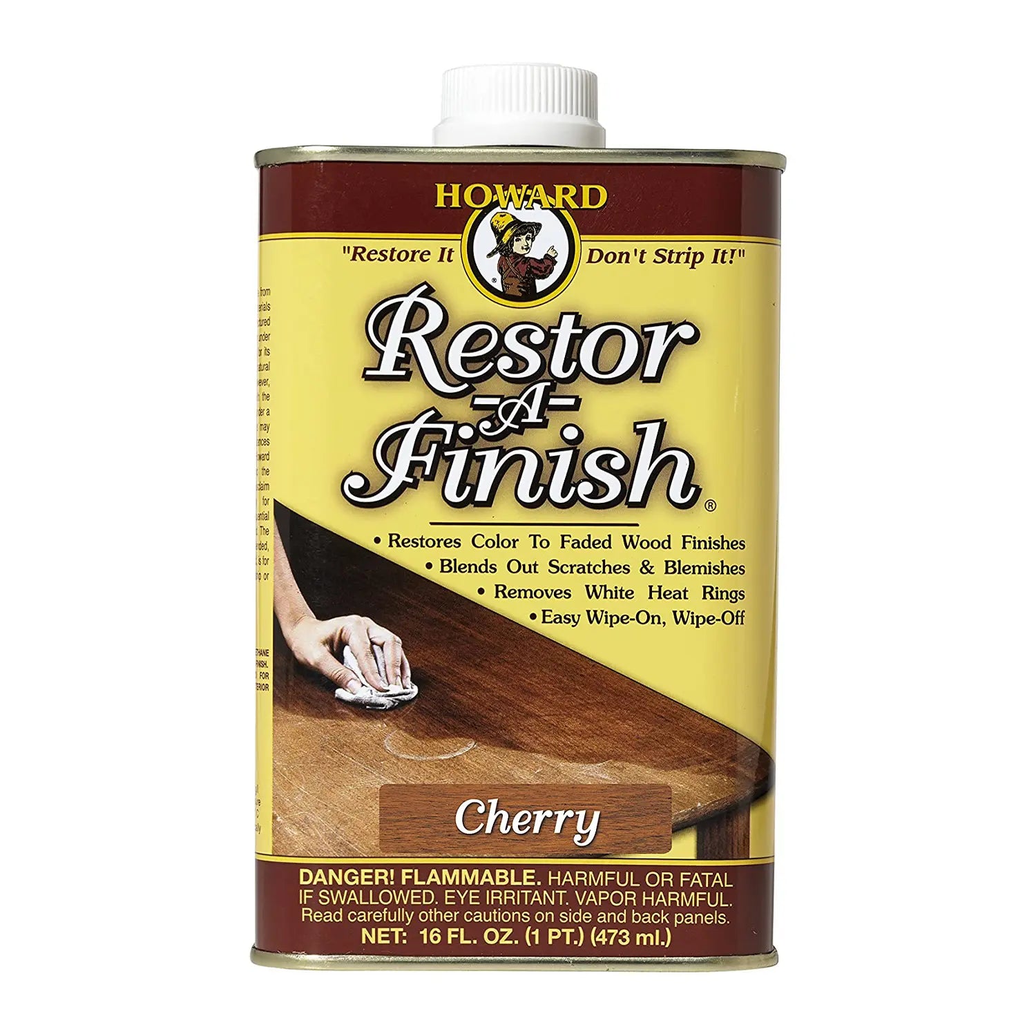 Howard Restor-A-Finish – Restaurador de Madera | Elimina Rayones, Manchas y Revive Acabados